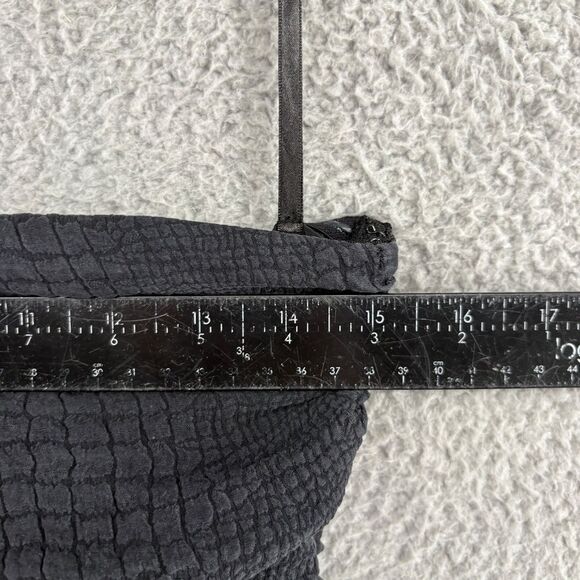 Affliction Women's silk Dress Bailey Tunic Dress Black Premium size 4 - Picture 6 of 13